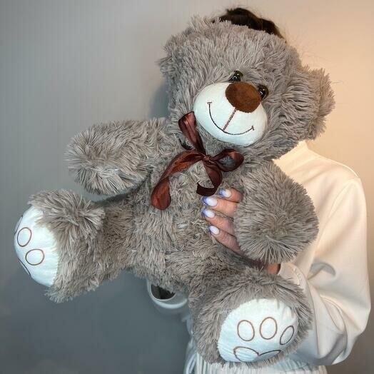 Мишка плюшевый, артикул F1388192 - 3200 рублей, доставка по городу. Flawery - доставка цветов