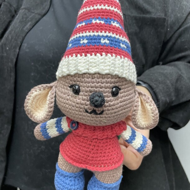 Мышка (мышонок) ручной работы, артикул F1407008 - 3900 рублей, доставка по городу. Flawery - доставка цветов