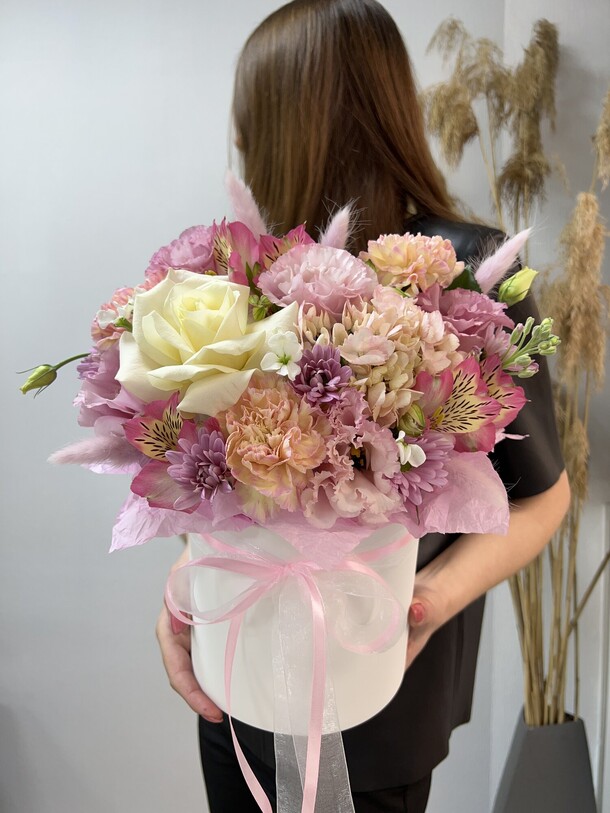 Самой нежной💕, артикул F1200342 - 3870 рублей, доставка по городу. Flawery - доставка цветов