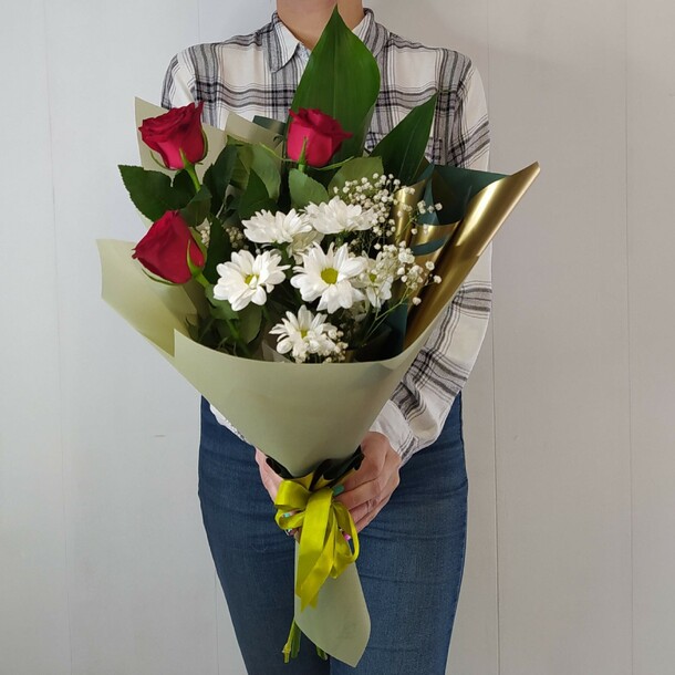 Классика, артикул F1191809 - 3061 рублей, доставка по городу. Flawery - доставка цветов