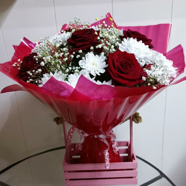 Классика, артикул F1234884 - 5590 рублей, доставка по городу. Flawery - доставка цветов