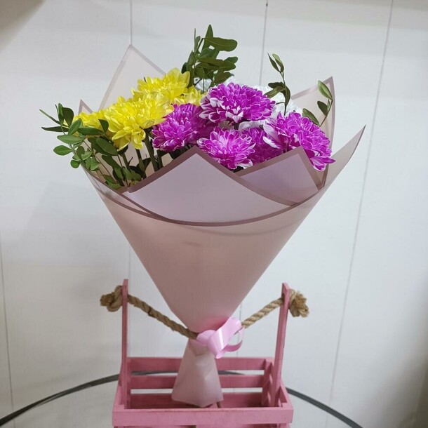 Осеннее ассорти, артикул F1235194 - 2396 рублей, доставка по городу. Flawery - доставка цветов