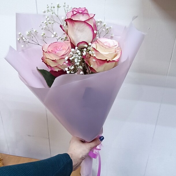 Нежно, артикул F1284317 - 2299 рублей, доставка по городу. Flawery - доставка цветов