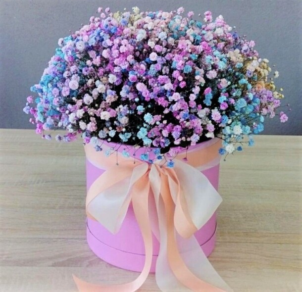 Цветы в коробке, артикул F1326517 - 3508 рублей, доставка по городу. Flawery - доставка цветов