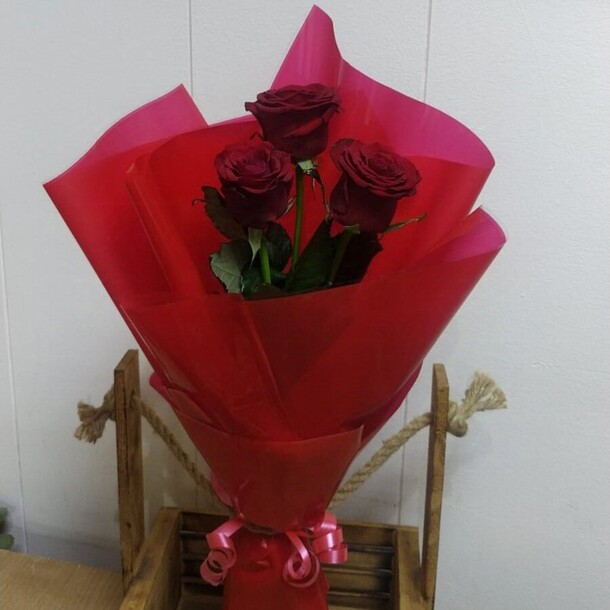 Красные розы, артикул F1331130 - 1791 рублей, доставка по городу. Flawery - доставка цветов