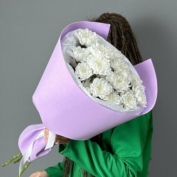 Кустовые хризантемы, артикул F1349929 - 3013 рублей, доставка по городу. Flawery - доставка цветов