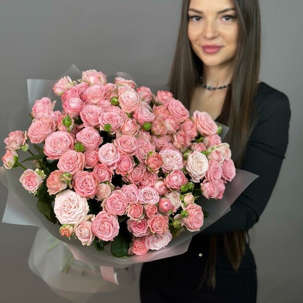 Пионовидные розы, артикул F1349960 - 34545 рублей, доставка по городу. Flawery - доставка цветов