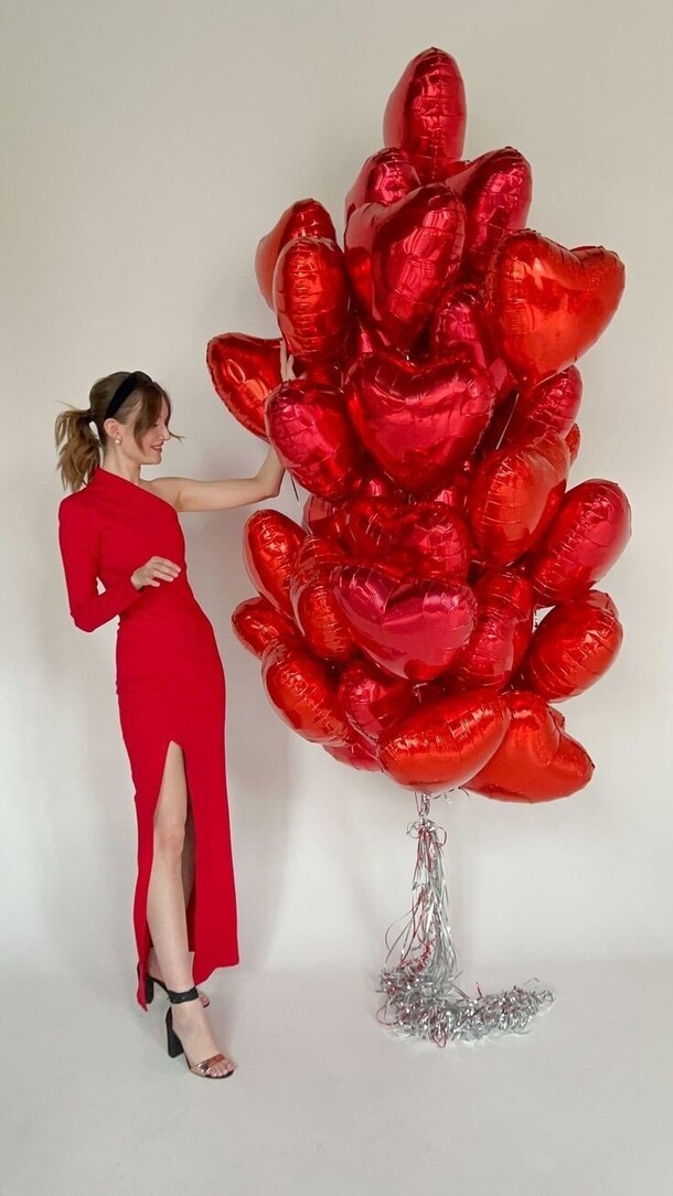 Набор шаров 25 шт, артикул F1377792 - 9250 рублей, доставка по городу. Flawery - доставка цветов