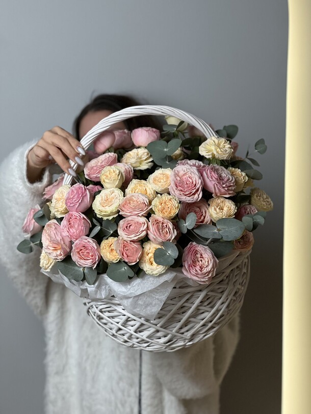 Пионовидный booom💥❤️‍🔥, артикул F1241670 - 10000 рублей, доставка по городу. Flawery - доставка цветов