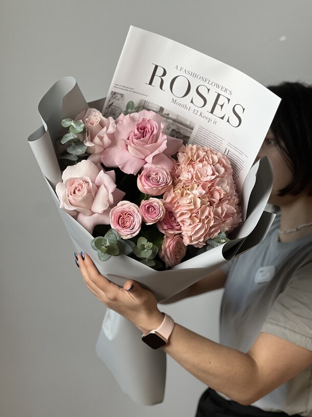 Букет «любимая моя», артикул F1258121 - 4950 рублей, доставка по городу. Flawery - доставка цветов