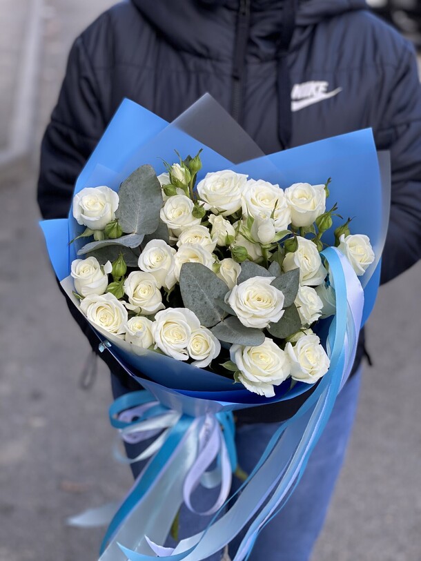 Небесный, артикул F1091067 - 4950 рублей, доставка по городу. Flawery - доставка цветов