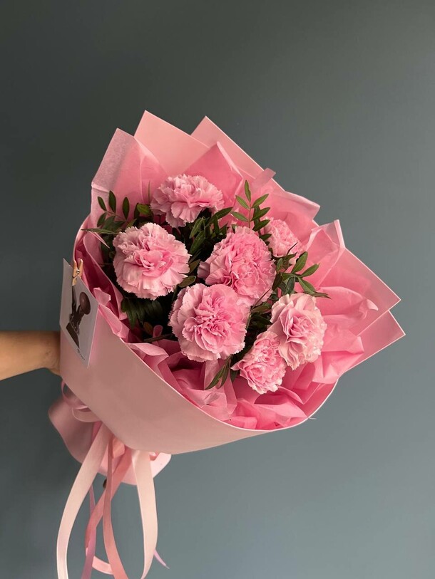 Диантус розовый, артикул F1206350 - 2460 рублей, доставка по городу. Flawery - доставка цветов