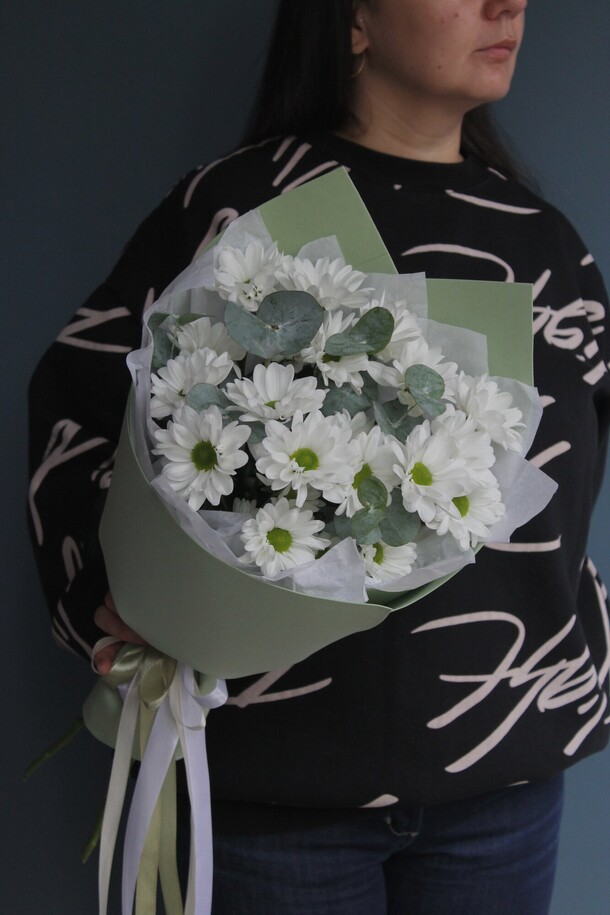 Хризантема кустовая, артикул F1227423 - 2400 рублей, доставка по городу. Flawery - доставка цветов