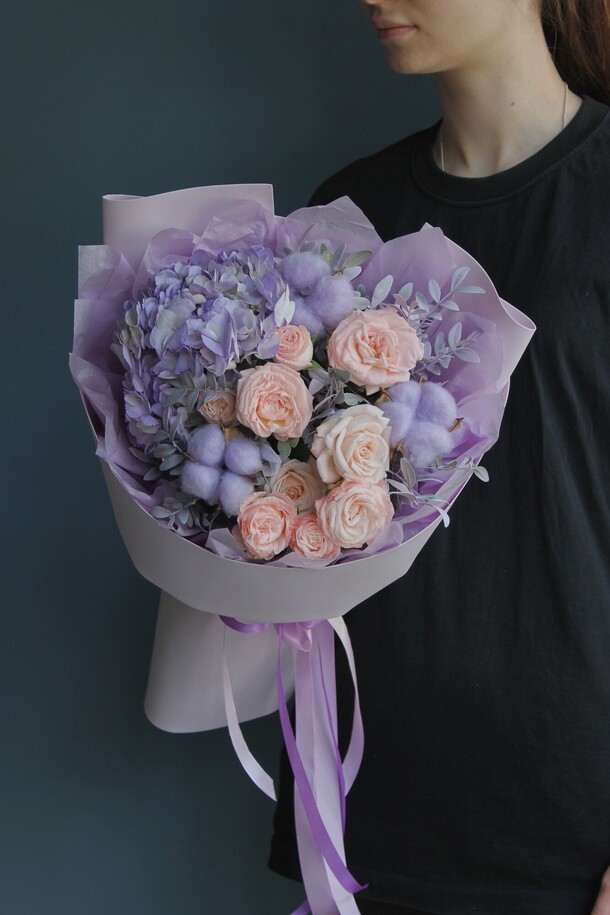 Сиреневый, артикул F1306286 - 4320 рублей, доставка по городу. Flawery - доставка цветов