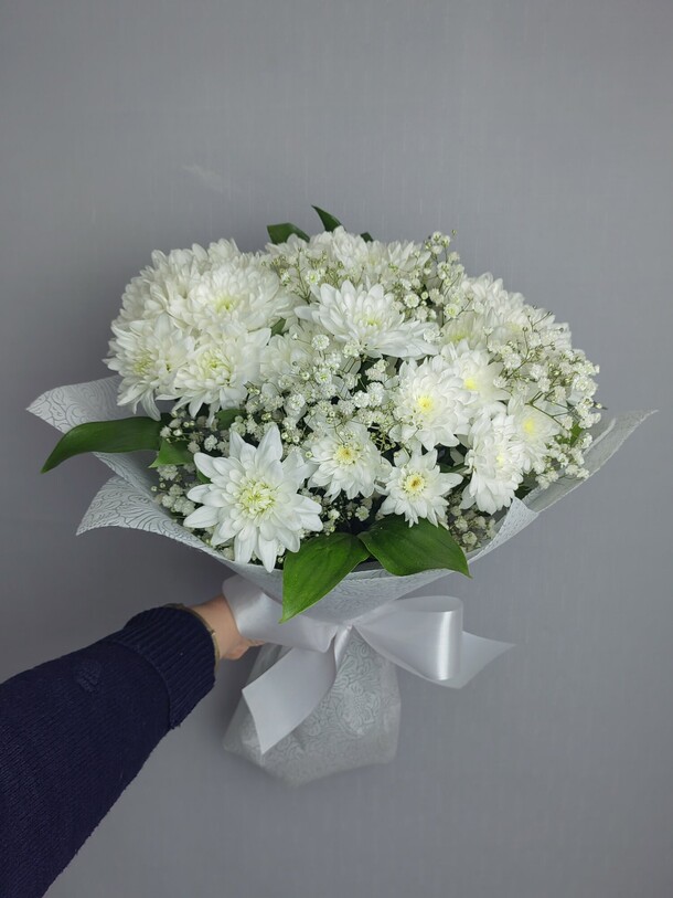 Снежок, артикул F1230261 - 3140 рублей, доставка по городу. Flawery - доставка цветов