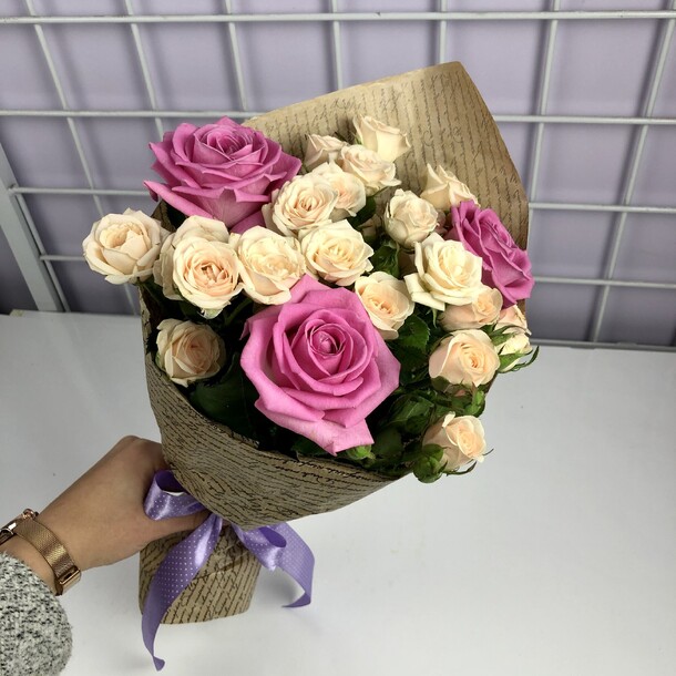 Розочка, артикул F23241 - 3000 рублей, доставка по городу. Flawery - доставка цветов