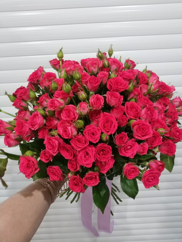 Малиновое чудо, артикул F66517 - 6800 рублей, доставка по городу. Flawery - доставка цветов