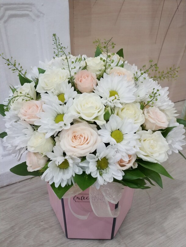 Нежная радость, артикул F80058 - 4650 рублей, доставка по городу. Flawery - доставка цветов