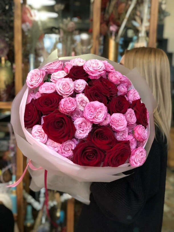 Мысли о тебе, артикул F1296623 - 12500 рублей, доставка по городу. Flawery - доставка цветов