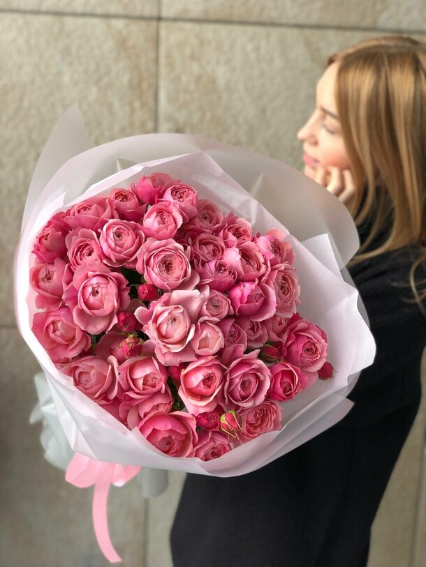 Сильва пинк, артикул F1296640 - 8600 рублей, доставка по городу. Flawery - доставка цветов