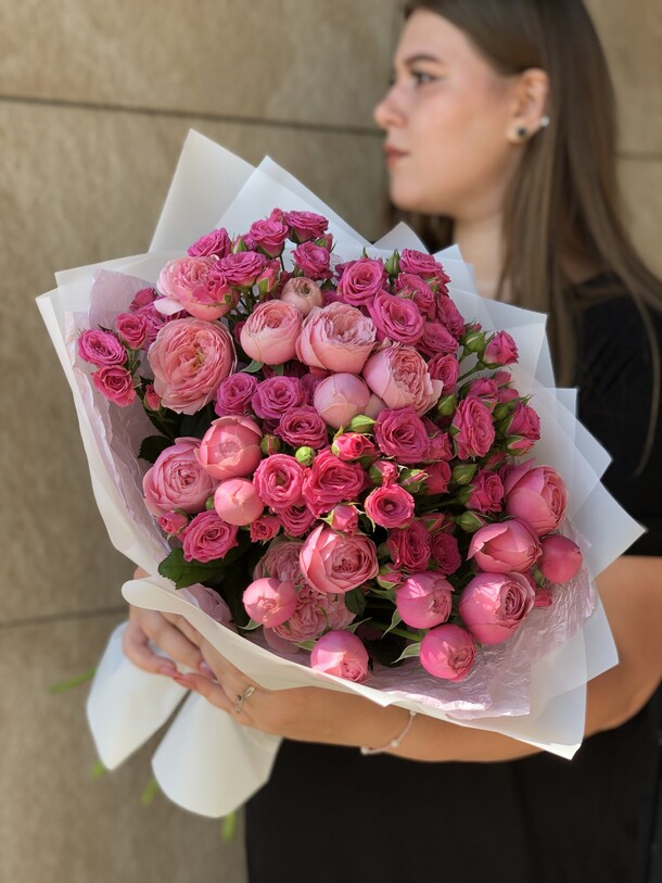 Розовая мечта, артикул F1300780 - 8500 рублей, доставка по городу. Flawery - доставка цветов