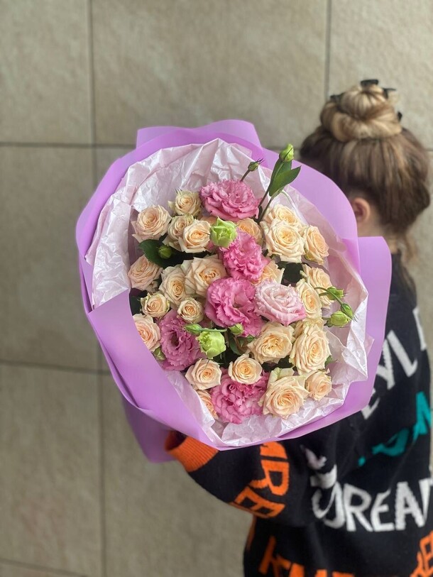 Люблю тебя букет, артикул F1432671 - 6500 рублей, доставка по городу. Flawery - доставка цветов