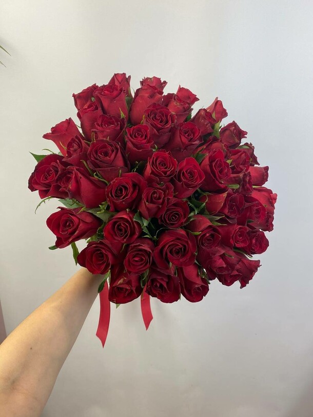 Букет из 51 кении, артикул F1298196 - 5900 рублей, доставка по городу. Flawery - доставка цветов