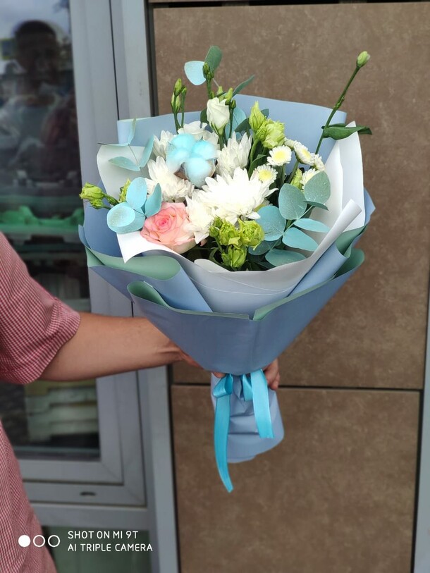 Голубая лавина, артикул F1180225 - 9877 рублей, доставка по городу. Flawery - доставка цветов