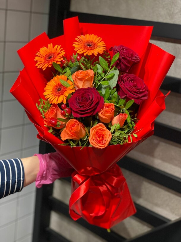 Пламенная мечта, артикул F1180231 - 15381 рублей, доставка по городу. Flawery - доставка цветов