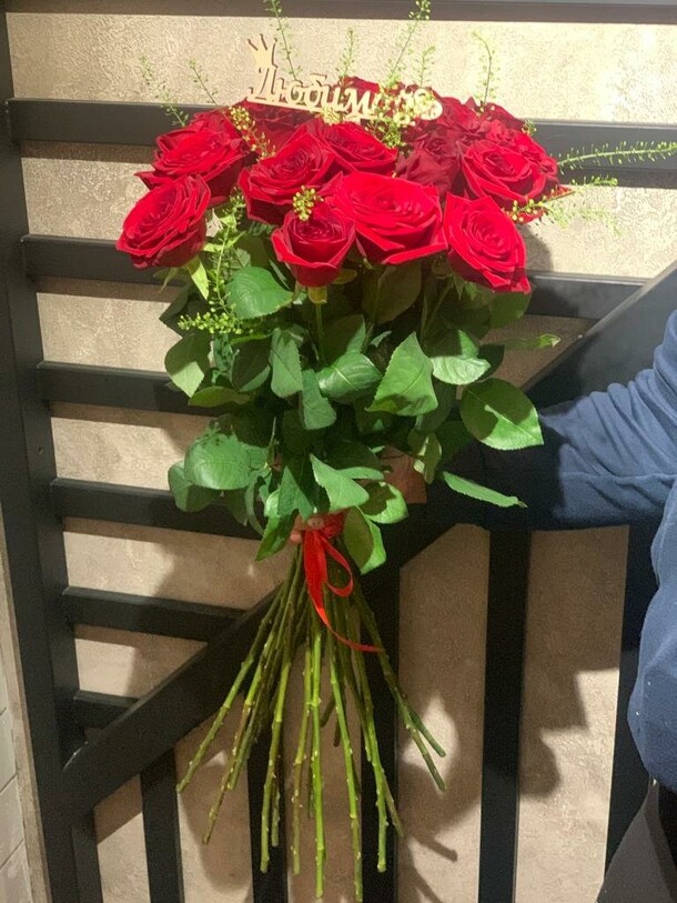 Огненный рассвет, артикул F1181694 - 14698 рублей, доставка по городу. Flawery - доставка цветов