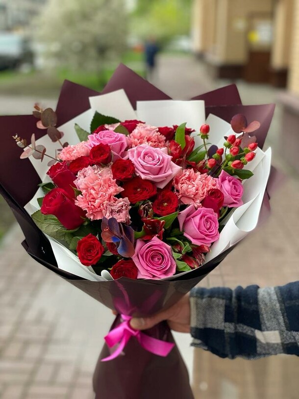 Букет страстей, артикул F1189079 - 13673 рублей, доставка по городу. Flawery - доставка цветов