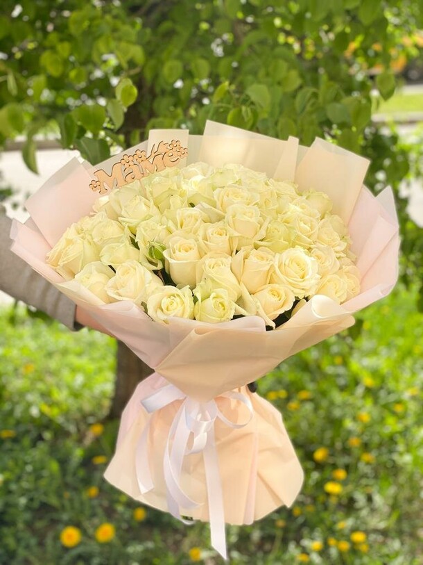 Букет "белый ангел", артикул F1189606 - 24499 рублей, доставка по городу. Flawery - доставка цветов