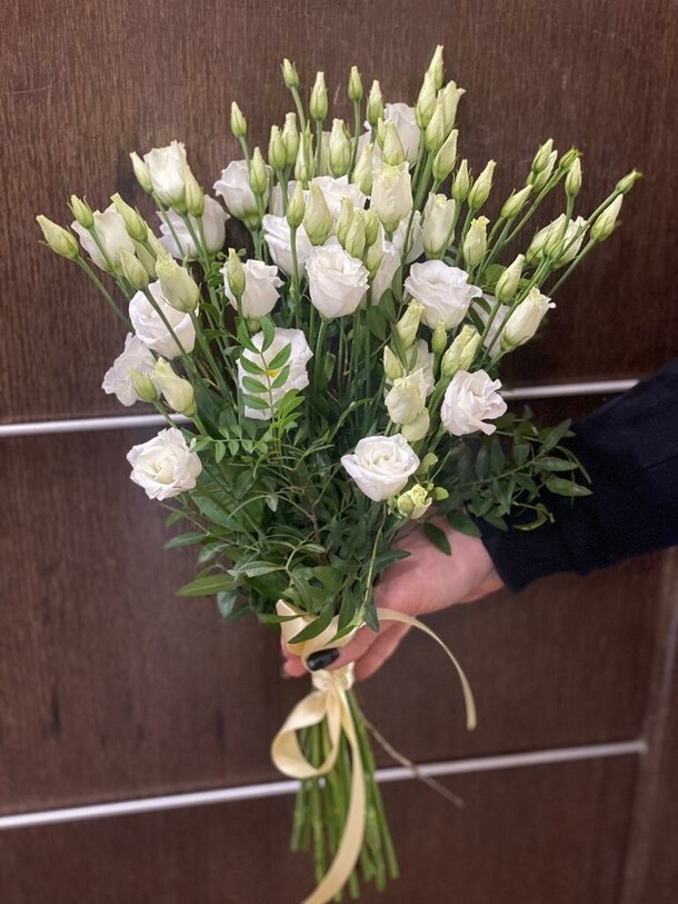 Букет " снежное танго", артикул F1190443 - 10252 рублей, доставка по городу. Flawery - доставка цветов