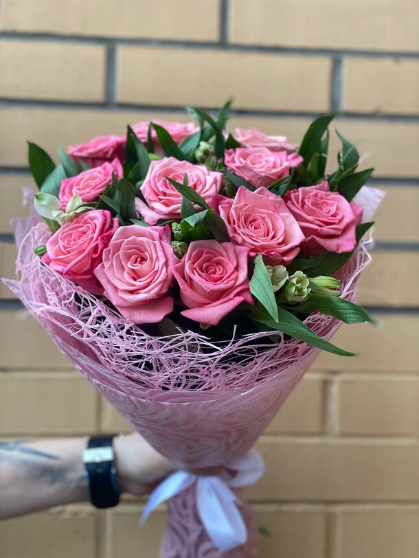 Букет "английский сад", артикул F1190449 - 9497 рублей, доставка по городу. Flawery - доставка цветов