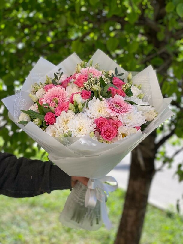 Букет "артемида", артикул F1191135 - 12530 рублей, доставка по городу. Flawery - доставка цветов