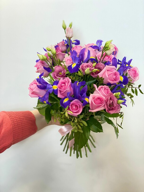 Букет "аквамарин", артикул F1191473 - 14055 рублей, доставка по городу. Flawery - доставка цветов