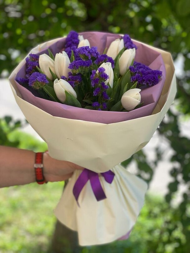 Букет "эллегия", артикул F1192252 - 7028 рублей, доставка по городу. Flawery - доставка цветов