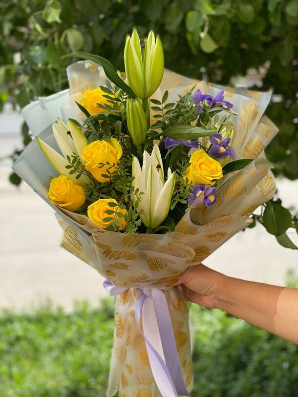 Букет " венеция", артикул F1194695 - 9690 рублей, доставка по городу. Flawery - доставка цветов