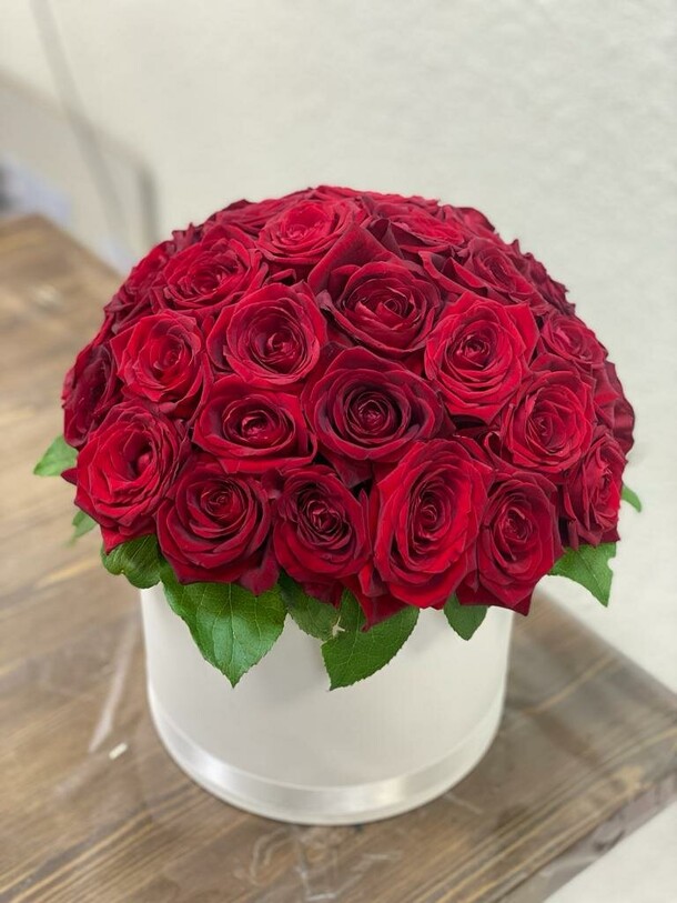 Красная королева, артикул F1243426 - 22083 рублей, доставка по городу. Flawery - доставка цветов
