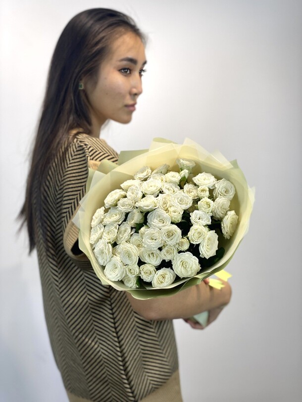 Белый туман, артикул F1244152 - 9560 рублей, доставка по городу. Flawery - доставка цветов