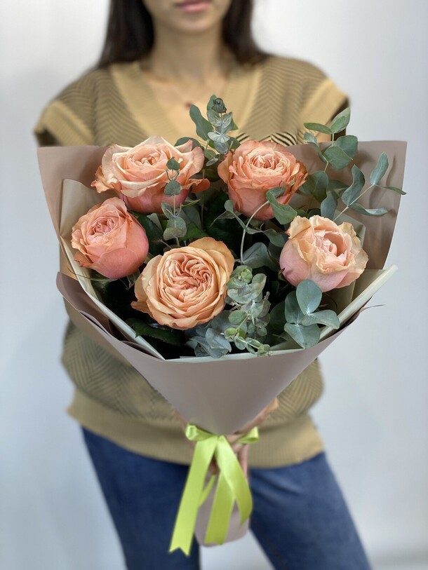 Корал роуз, артикул F1244163 - 7421 рублей, доставка по городу. Flawery - доставка цветов