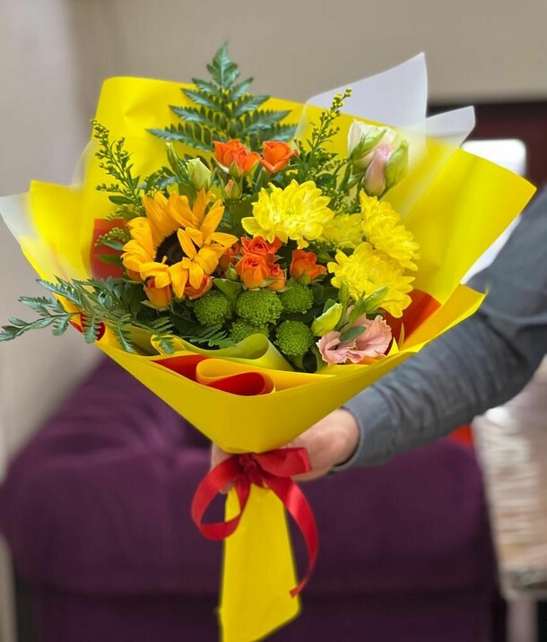 Утро, артикул F1245109 - 7696 рублей, доставка по городу. Flawery - доставка цветов