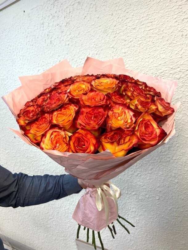 Огненные чувства, артикул F1246399 - 15247 рублей, доставка по городу. Flawery - доставка цветов