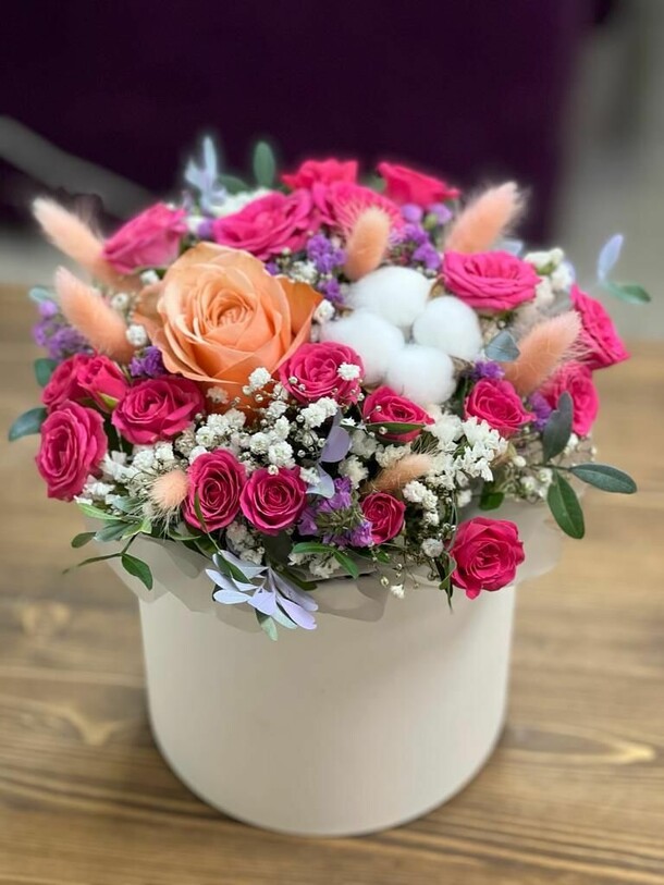 Композиция "сад изящных слов", артикул F1250435 - 11611 рублей, доставка по городу. Flawery - доставка цветов