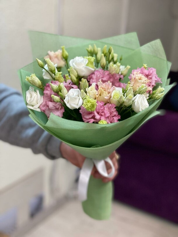 Baby green, артикул F1274338 - 10353 рублей, доставка по городу. Flawery - доставка цветов