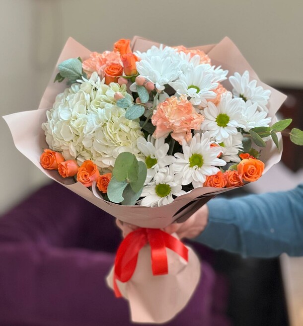 Оранжевый рассвет, артикул F1286654 - 11915 рублей, доставка по городу. Flawery - доставка цветов