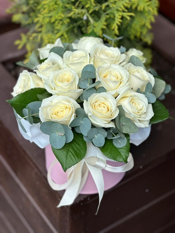 Белые мечты, артикул F1293403 - 14124 рублей, доставка по городу. Flawery - доставка цветов