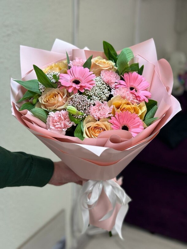 Розовая акварель, артикул F1318026 - 14266 рублей, доставка по городу. Flawery - доставка цветов