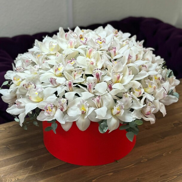 101 орхидея, артикул F1371271 - 85355 рублей, доставка по городу. Flawery - доставка цветов