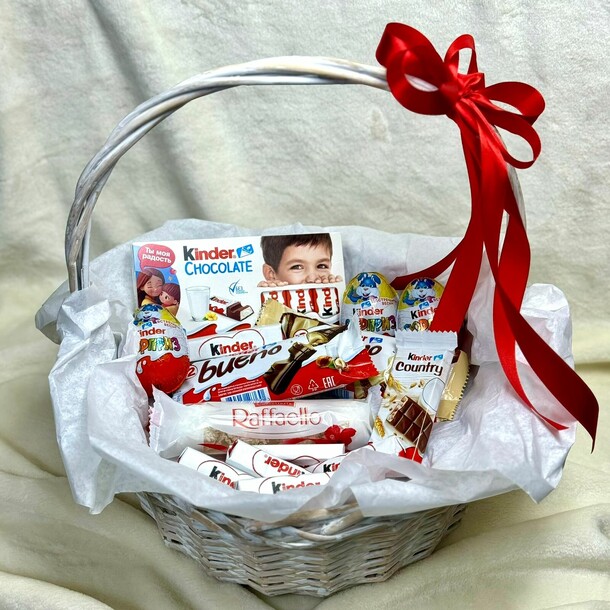 Корзина счастья, артикул F1432464 - 5900 рублей, доставка по городу. Flawery - доставка цветов